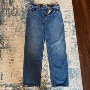 Abercrombie High Rise Dad Jeans
